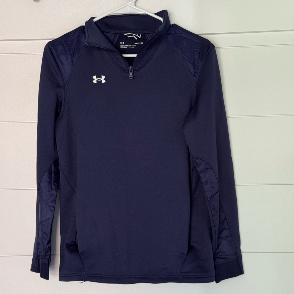 Under Armour Dark Blue Zip-Up Jacket, Men’s S